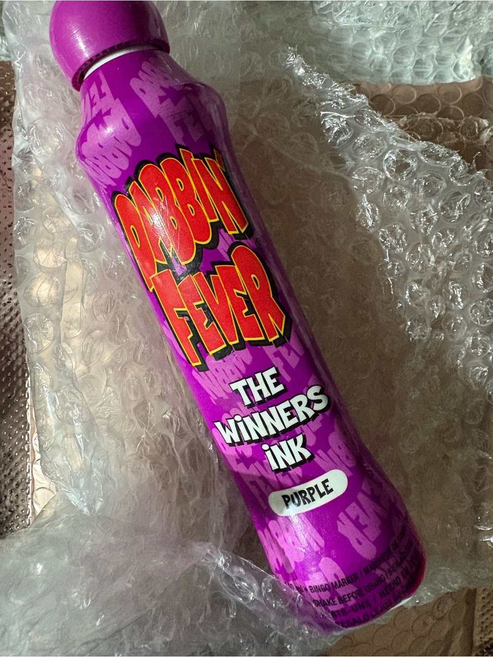 Poppin' Fever The Winners Ink Bottle - Vibrant Purple